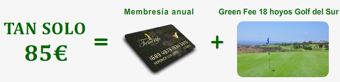 Tenerife Golf Card Offer2
